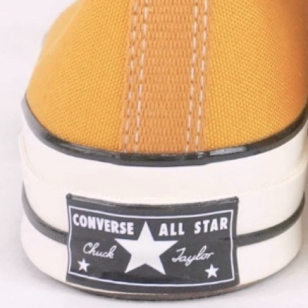 LAST ONE NIB [Converse] Chucks 70 High-Top Sneakers in Sunflower W 9.5 / M 7.5 - Picture 9 of 14